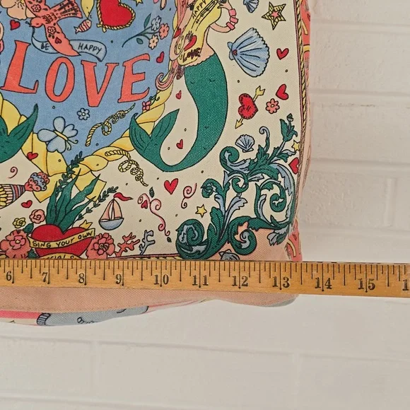 Brighton Mermaid Siren Song Canvas Tote - Picture 12 of 14